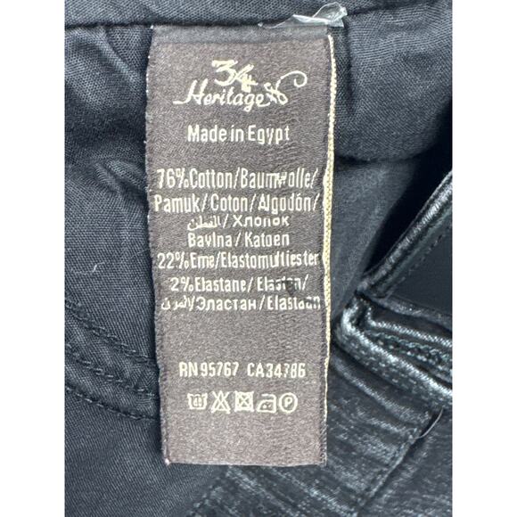34 Heritage Men's Charisma Comfort-Rise Classic Denim Jeans - 36x32 (35x31.5) - Picture 6 of 7